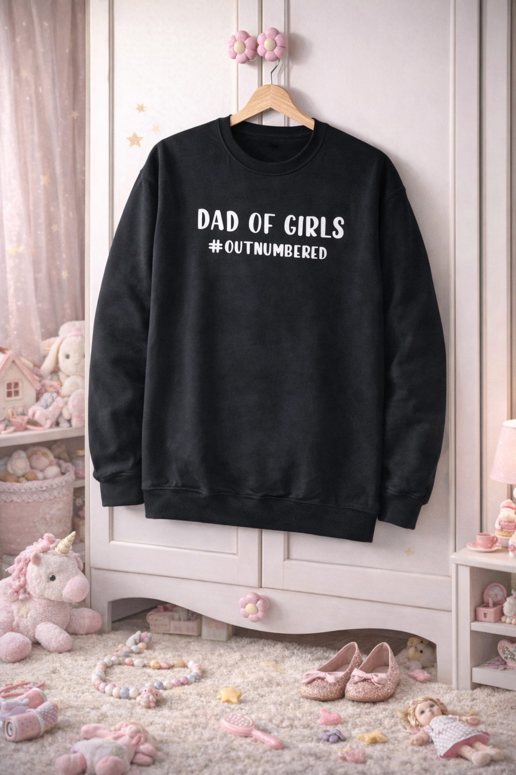 Dad of Girls 'Outnumbered' Jumper
