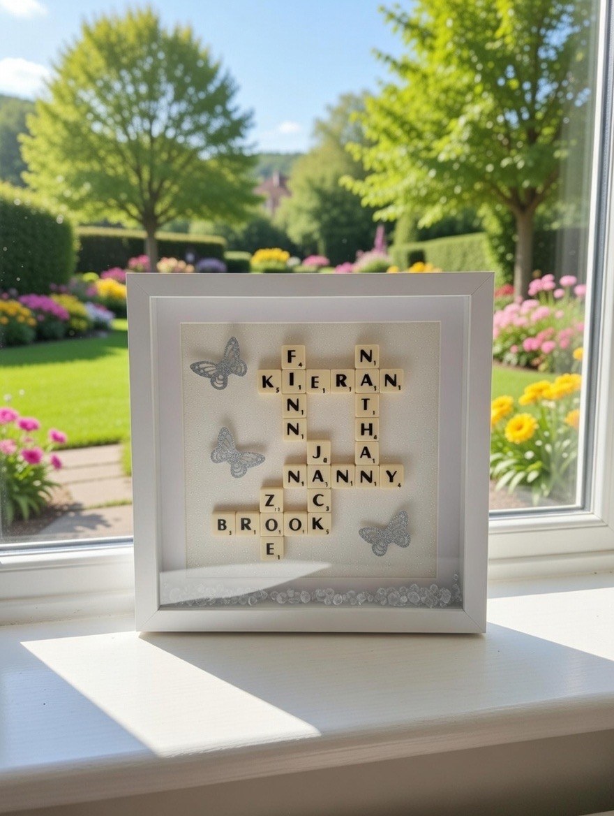 Family Scrabble Frame